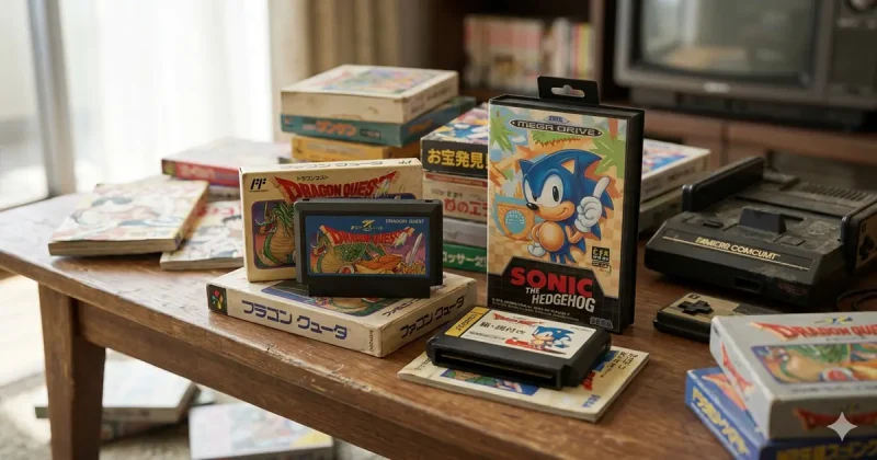 高値がつくレトロゲームの例 